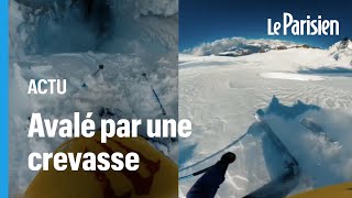 Il chute de 15 mètres dans une crevasse lors d'une sortie à ski