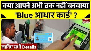 Blue Aadhar Card के बारे में जानिए पूरी और सटीक जानकारी, समझें कैसे करें रजिस्ट्रेशन ? Top News