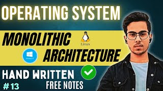 Lecture 13: Monolithic Architecture | Operating System Tutorial | Code Hacker
