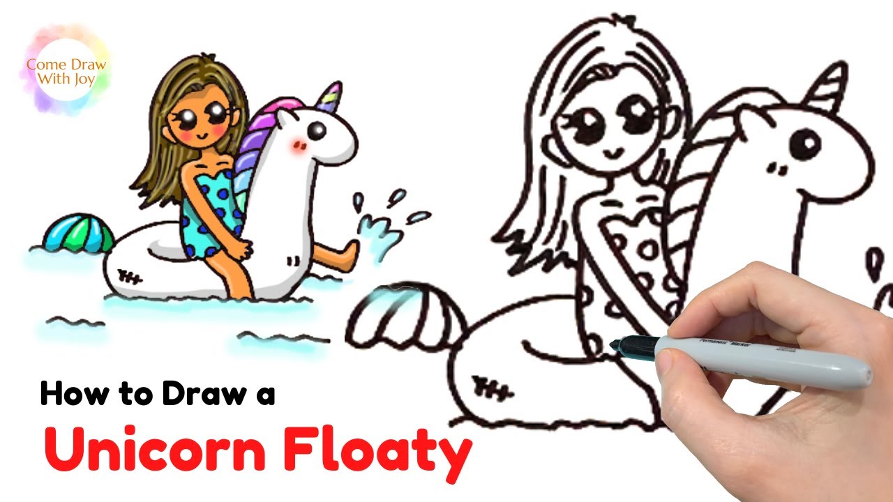 Draw So Cute Unicorn Floaty