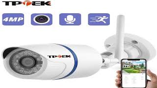 4MP 1080P IP Camera Outdoor WiFi Security Camera Wireless Video Surveillance Wi Fi Bullet