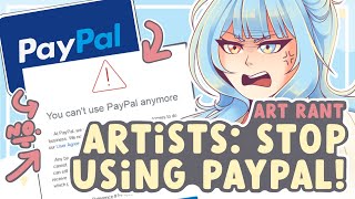 PAYPAL IS STEALING FROM ARTISTS. || SPEEDPAINT + COMMENTARY