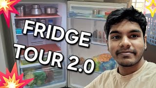 FRIDGE TOUR 2.0 | #fridge #fridgetour #trending | @velsvisits