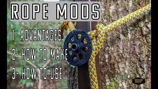 ROPE MODS for Lone Wolf sticks, HOW TO MAKE THEM AND USE THEM!