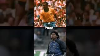 Pele Vs Maradona 🐐🥶 #shorts #football