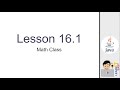 Java Lesson 16.1 - Math Class