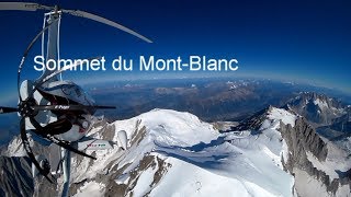 Vol au dessus du Mont Blanc Ela Eclipse Mécarun