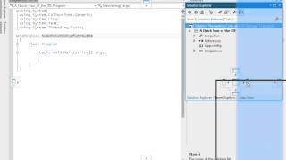 Learning to Program Using Visual C# 2012: Visual Studio 2012 IDE Tutorial