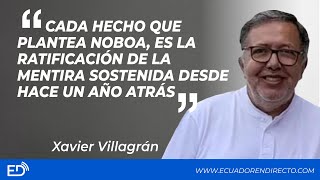 CADA #HECHO QUE PLANTEA #NOBOA, ES LA RATIFICACIÓN DE LA #MENTIRA SOSTENIDA DESDE HACE UN #AÑO ATRÁS