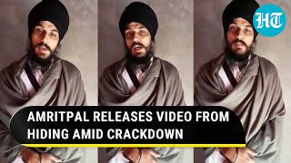 Amritpal releases first video from hiding, dares Punjab cops; ‘Nobody Can Touch Me’ | Watch