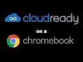 What happens if you install CloudReady (Chrome OS on a PC) on a normal Chromebook?