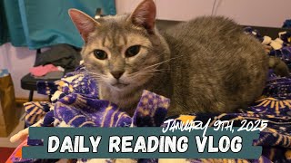 Daily Reading Vlog || January 9th, 2025