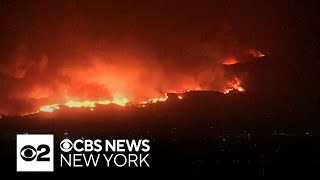 Wildfire scorches thousands of acres in Southern California