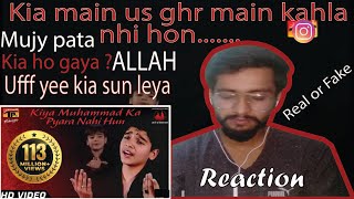 Kiya Muhammad Ka Pyara Nahi Hun, Ali Shanawar & Ali | Pakistani | Reaction | Reactions Backchodiyan