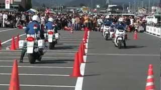 白バイ模範走行・第2回バイクの集いin浜北2011