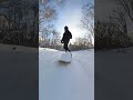 在北海道滑札幌手稻山的鬆雪 snowboard hokkaido 滑雪 japan sapporo