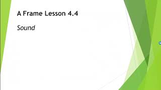 AFrame Lesson 4 4
