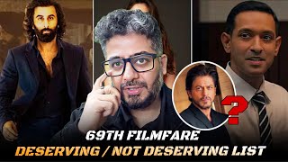 69th Filmfare 2024 Winners Reaction, Best Actor & Actress, Director | Deserving & not Deserving List
