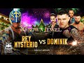 WWE Crown Jewel 2022 Rey Mysterio vs Dominik Official Match Card