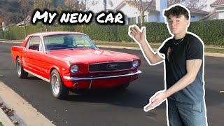 Why I bought a 1966 Mustang at 21 years old