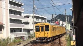 【105系の日記念】古市橋駅105系すれ違い