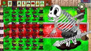 Gatling Pea vs Gargantuar Fight! Mod Halloween in Plants Vs Zombies Gameplay