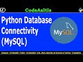 Python Database Connection | How to Connect Python with MySQL Database | Create Database & Tables