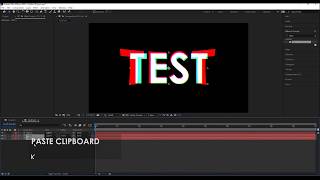 After Effects Tutorial - RGB Split Text