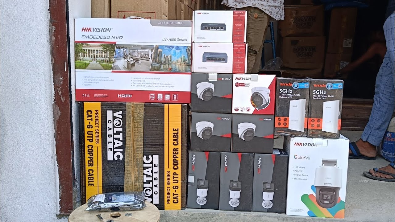 2mp Ip Camera Installation P2p Installation Youtube