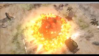 Unity Explosion Particle Effects Test