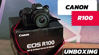 Unboxing Canon EOS R100 La cámara para INICIARSE en la fotografía PROFESIONAL 📸  | Whoisdan / review