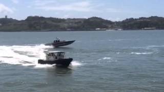 Prueba con embarcación  Damen Interceptor 1102 propulsada con VP D6-370 DPH