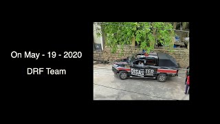 DRF( Disaster Response Force ) Team on May-19-2020 ( After Heavy Rain in Hyderabad on May-16-2020)