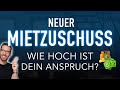 NEU: 400 € MIETZUSCHUSS mtl. für Arbeitnehmer, Selbständige, Rentner & Co ab 2025