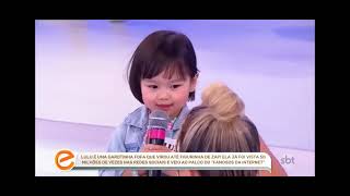 Lulu Davola no famosos da internet do programa da Eliana