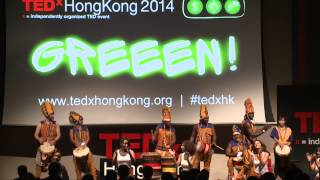 African Drumming And Dance Connection | Makha Diop | TEDxHongKong
