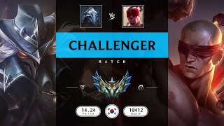 Challenger Match: Over 10.000 LP - KR server Patch 14.24