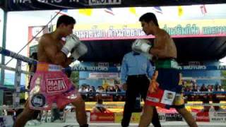 WBA S.Fly Interim Title Match Drian VS Tepparith in Petchaburi, Thailand on 01/05/2011 (R2)