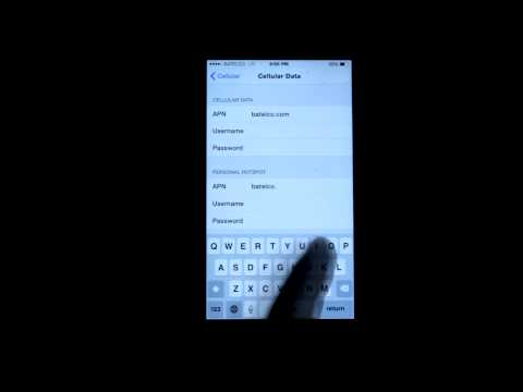 iPhone 6 Internet (APN) Settings iPhone 6 Internet (APN) Settings