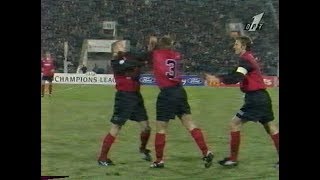 Graeme Le Saux \u0026 David Batty fight during the Champions League game against Spartak Moscow (1995)