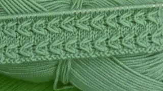 सिर्फ तीन फंदे का बुनाई डिजाइन|Easy And Beautiful Knitting Pattern/Bunai design