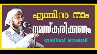 Enthinu Nam Namaskarikkanam Najeeb Moulavi എന്തിന് നാം നമസ്കരിക്കണം