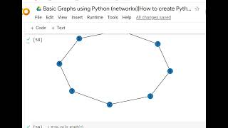 Python Networkx. Базовые понятия графа, вершины, ребра, виды графов (простые, циклический, полный)