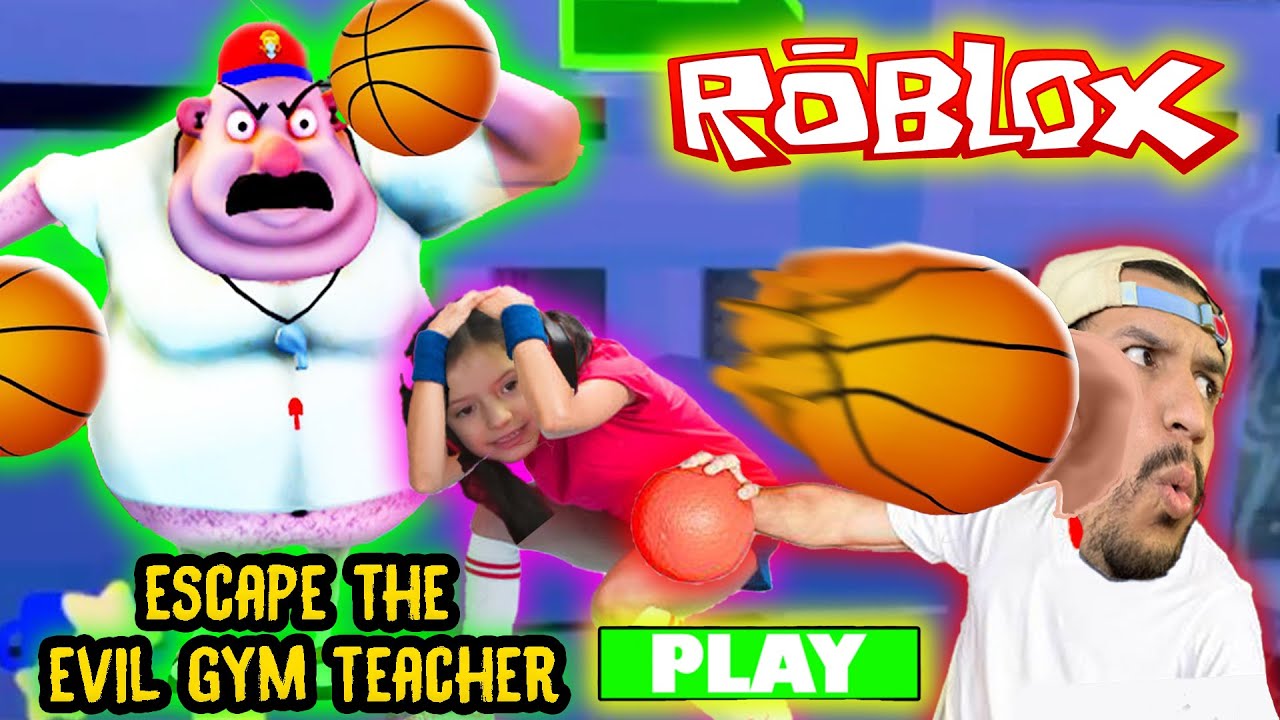 Roblox Escape Evil Gym Teacher Insane Mode Youtube