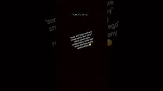 Sorry \u0026 ego☺️#whatsapp status short