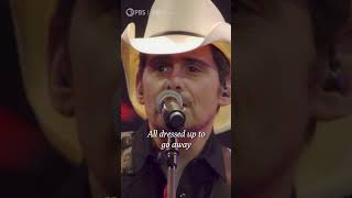 Brad Paisley covers George Jones' "He Stopped Loving Her Today" | #shorts #countrymusic