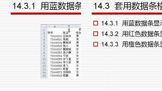 excel入门视频教程 14 2 突出显示单元格效果