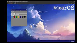 NclearOS 2 - operating system created in C# (CosmosOS)