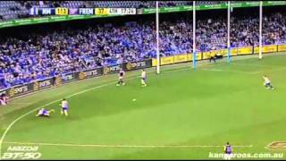 Round 22, 2011 - Scott Thompson and Brady Rawlings brilliant chase