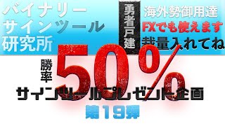 勝率50％ではだめですか？FXでも使えるサインツール【海外トレーダー御用達　世界のサインツールプレゼント第19弾】 バイナリー　FX